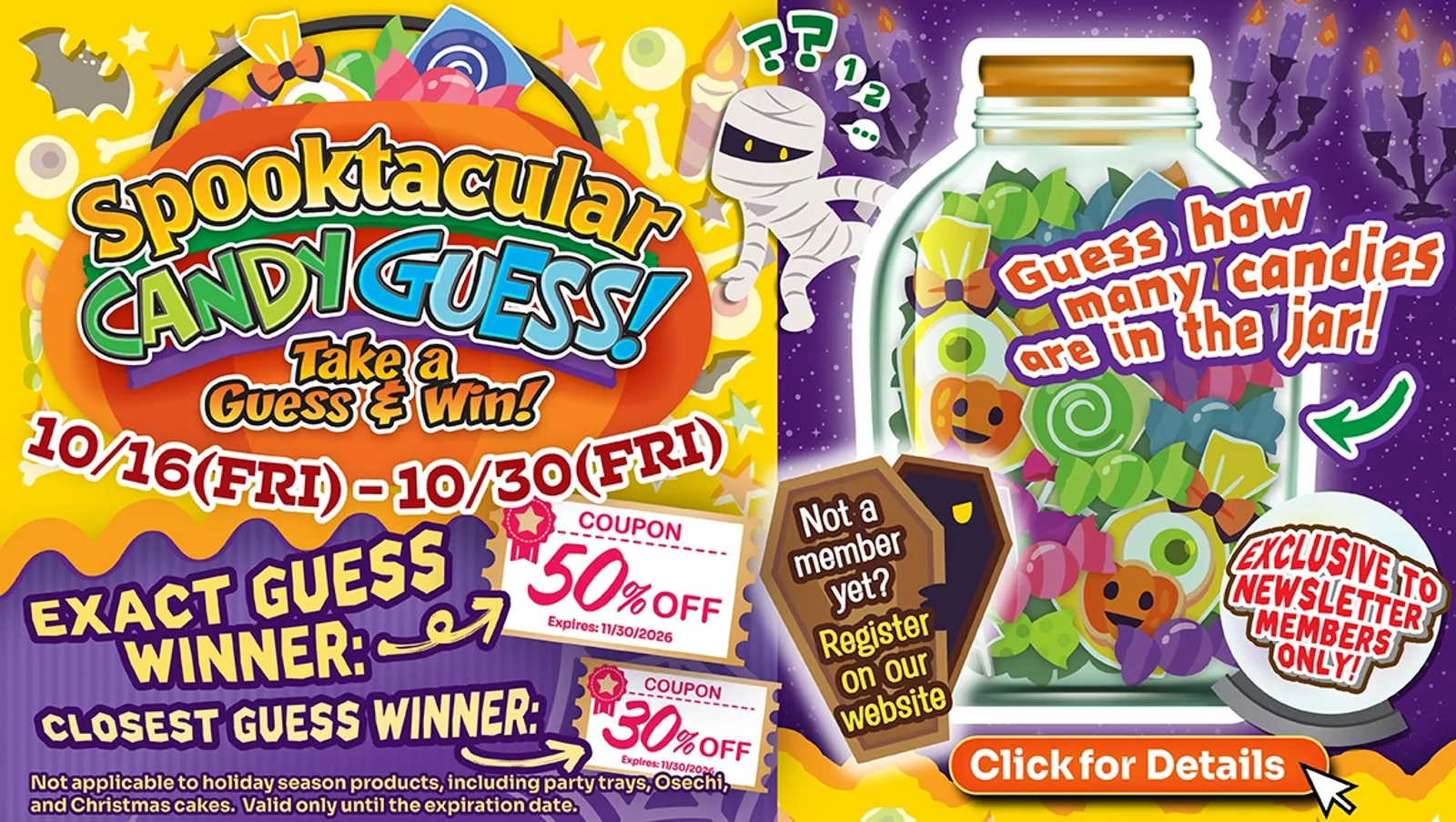 Candy Guess Event Slider